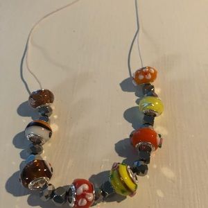 Orange and Yellow women’s necklace